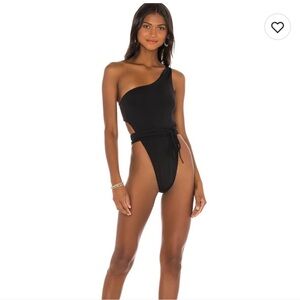 Riot swim black Maddox one piece